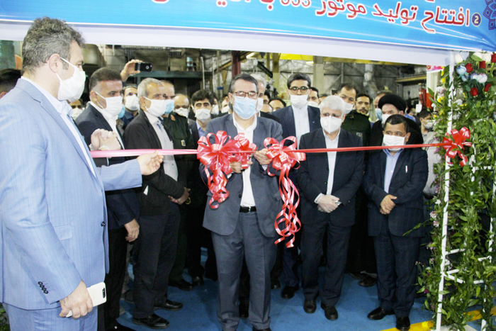 تصویر افتتاح تولید موتورهای 457 با آلایندگی یورو4 و 355 با آلایندگی یورو5 در شرکت ایدم تبریز